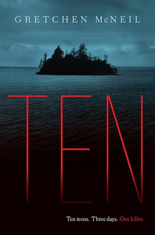 ten by gretchen mcneil book cover