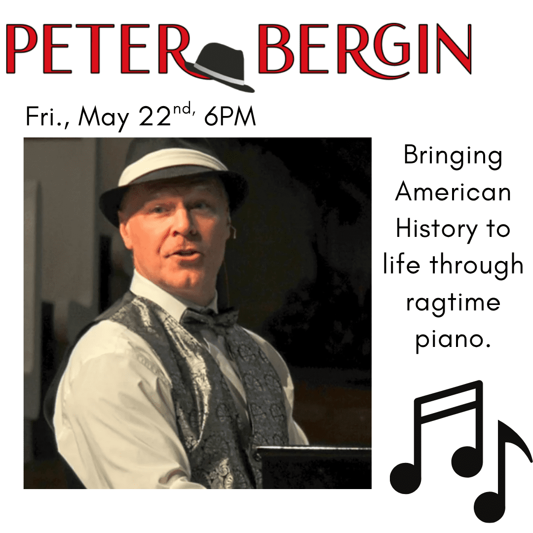 Bringing American History to life through ragtime piano.