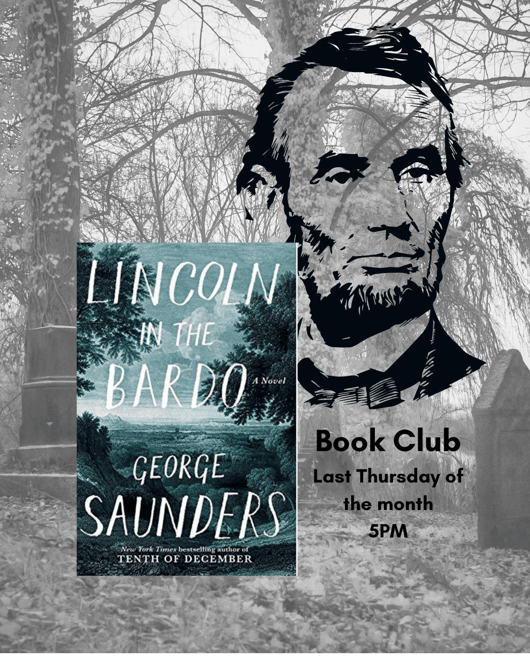 Book Club Last Thursday of the month 5PM