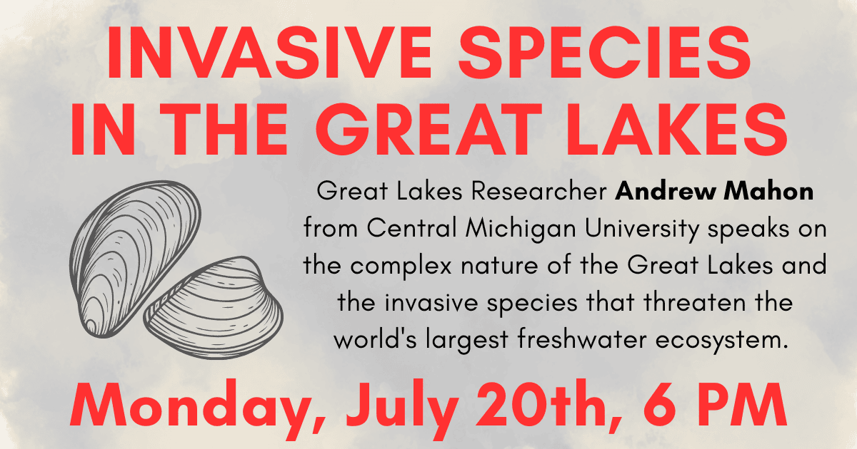 Great Lakes Researcher Andrew Mahon from Central Michigan University speaks on the complex nature of the Great Lakes and the invasive species that threaten the world's largest freshwater ecosystem